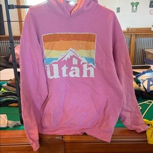 Gildan Pink Heavy Blend Hoodie